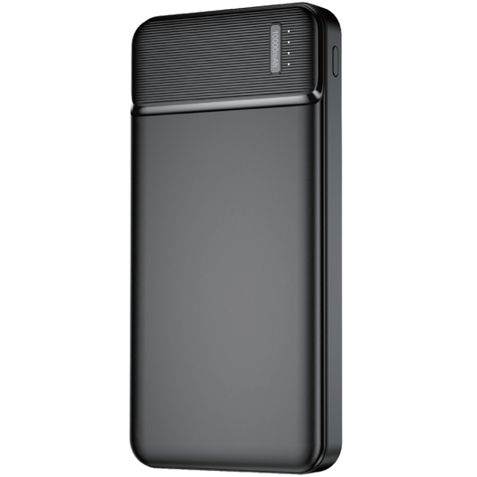 Ekstern batteri MaXlife MXPB-01, 10000mAh, 12W, 2 x USB-A, Svart