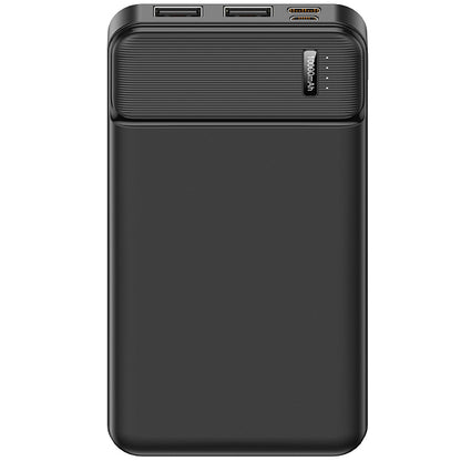 Ekstern batteri MaXlife MXPB-01, 10000mAh, 12W, 2 x USB-A, Svart