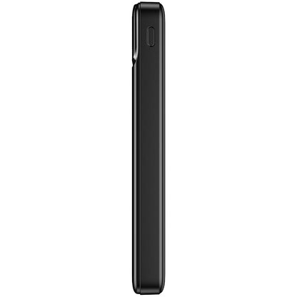 Ekstern batteri MaXlife MXPB-01, 10000mAh, 12W, 2 x USB-A, Svart