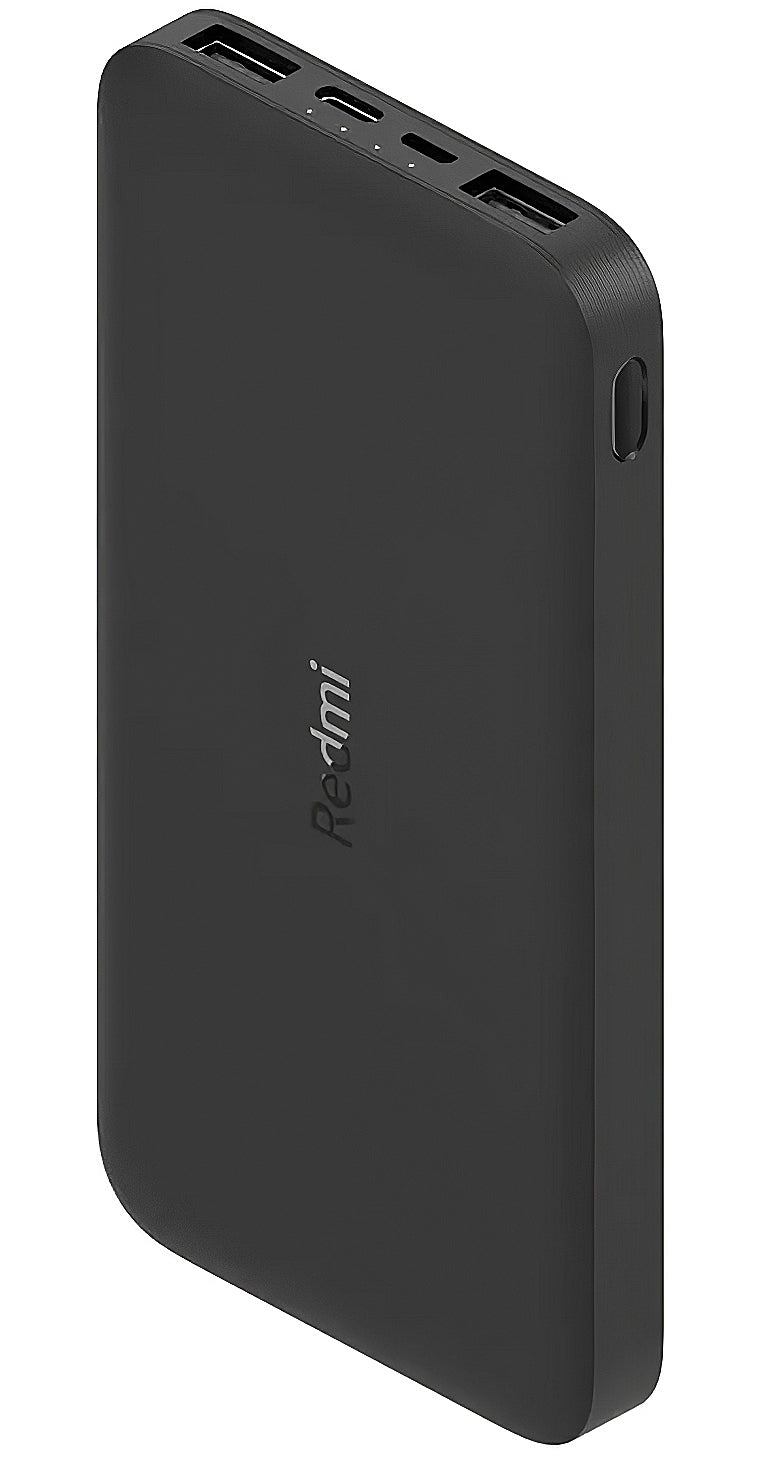 Xiaomi eksternt batteri, 10000mAh, 10W, 1 x USB-C - 2 x USB-A, svart VXN4305GL