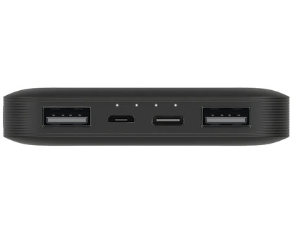 Xiaomi eksternt batteri, 10000mAh, 10W, 1 x USB-C - 2 x USB-A, svart VXN4305GL