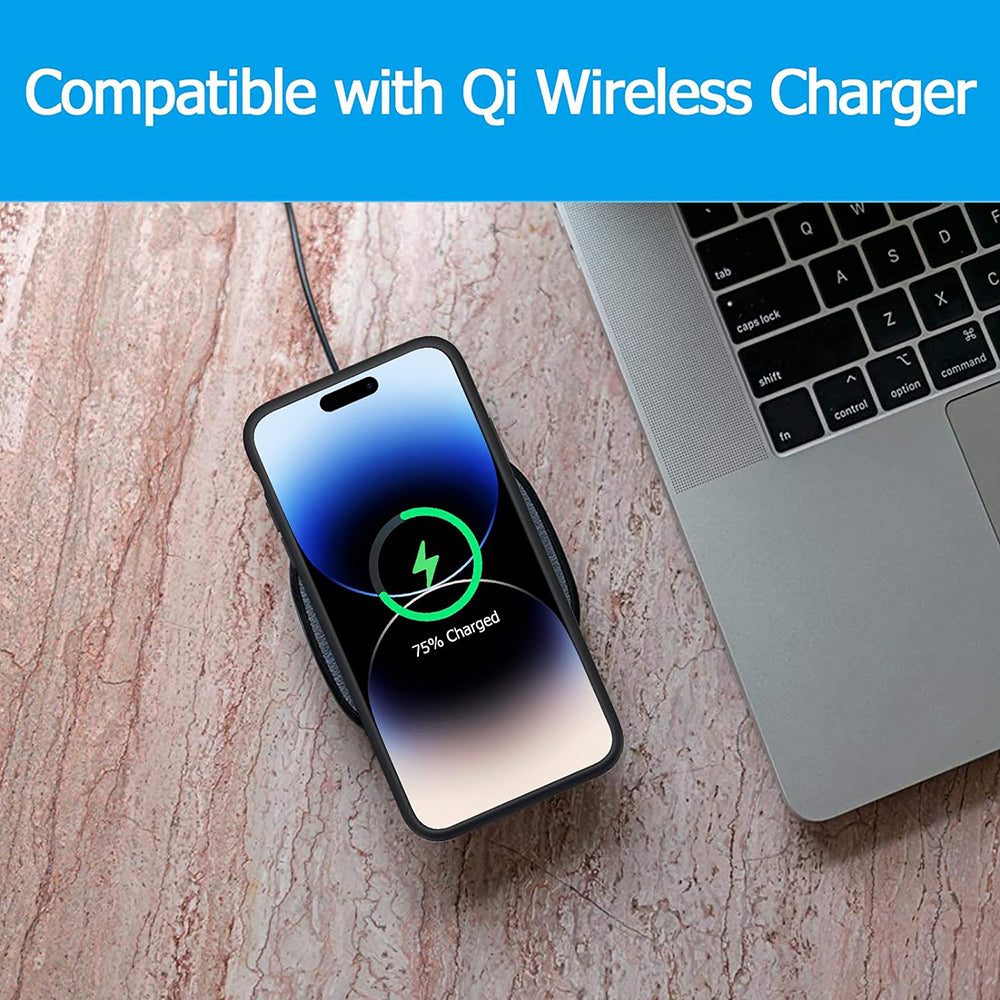 Ekstern batteripakke Techsuit Power Pro Battery for Apple iPhone 15 Plus, 8500mAh, Svart