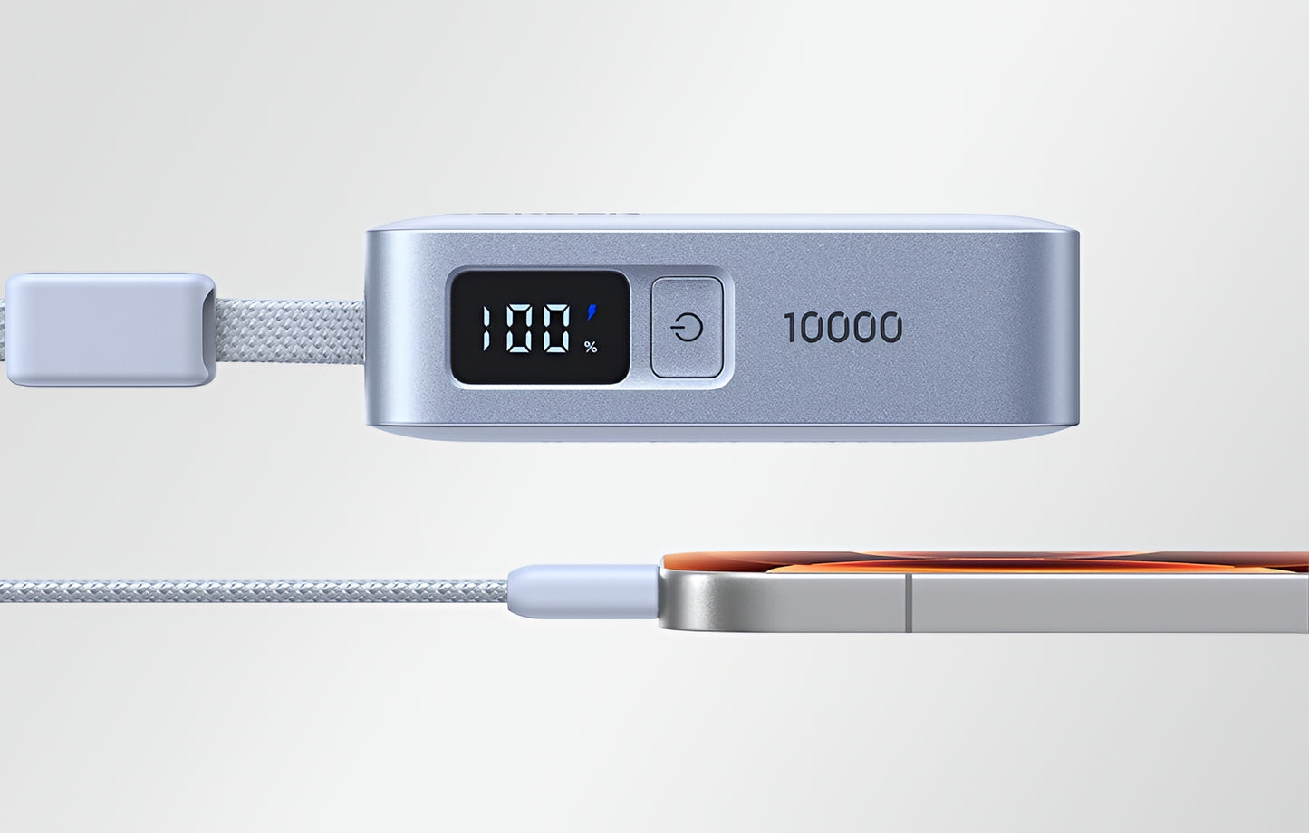 Ekstern batteri UGREEN PB584 (75173B), 10000mAh, 33W, QC + PD, 1 x USB-A - 2 x USB-C, Blå