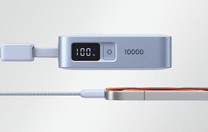 Ekstern batteri UGREEN PB584 (75173B), 10000mAh, 33W, QC + PD, 1 x USB-A - 2 x USB-C, Blå