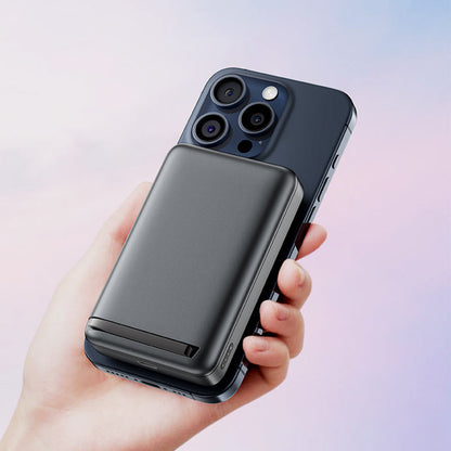 Trådløst Eksternt Batteri Acefast M11, 10000mAh, 30W, PD + FQI, 1 x QI - 1 x USB-C, Svart