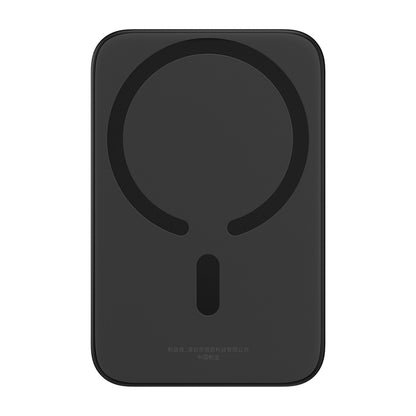 Ekstern trådløs batteri Baseus Mini Air, 6000mAh, 20W, PD + FQI, 1 x QI - 1 x USB-C, Svart P10059002113-00