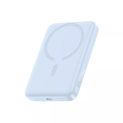 Trådløs ekstern batteri Baseus EnerFill FM11 Ultra-Mini, 10000mAh, 22,5W, PD + FQI, 1 x QI - 1 x USB-C, Blå P1008210E313-00