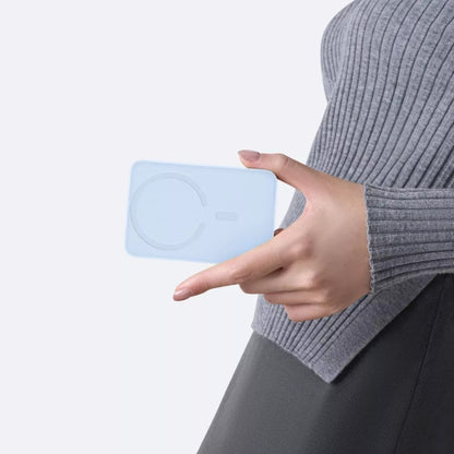 Trådløs ekstern batteri Baseus EnerFill FM11 Ultra-Mini, 10000mAh, 22,5W, PD + FQI, 1 x QI - 1 x USB-C, Blå P1008210E313-00