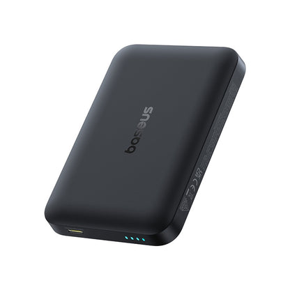 Baseus EnerFill FM11 trådløs ekstern batteri, 10000mAh, 30W, PD + FQI, 1 x QI - 1 x USB-C, svart