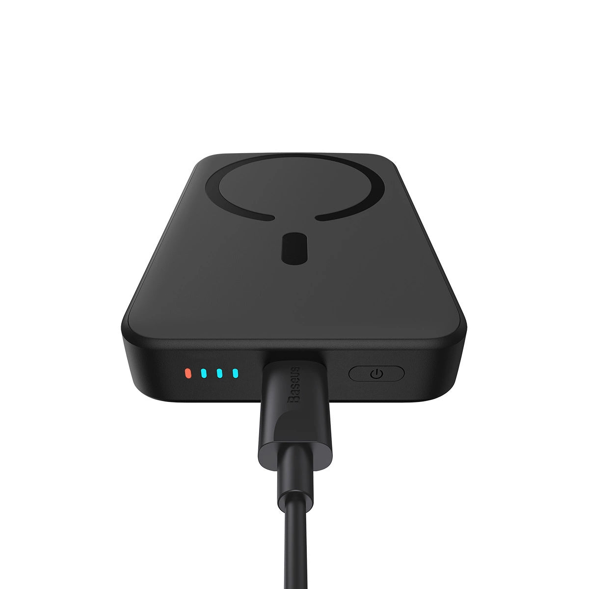 Ekstern trådløs batteri Baseus Magnetic Mini, 10000mAh, 20W, PD + FQI, 1 x QI - 1 x USB-C, Svart PPCX070001