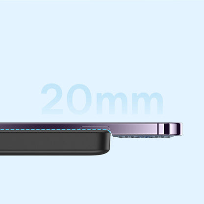 Ekstern trådløs batteri Baseus Magnetic Mini, 10000mAh, 20W, PD + FQI, 1 x QI - 1 x USB-C, Svart PPCX070001