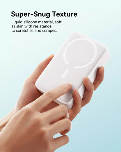 Trådløs ekstern batteri Baseus EnerFill FM41 Mini, 20000mAh, 20W, PD + FQI, 1 x QI - 1 x USB-C, Hvit E0027U01