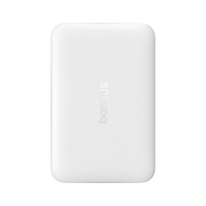 Ekstern trådløs batteri Baseus EnerFill FM11 Ultra-Mini, 10000mAh, 22.5W, PD + FQI, 1 x QI - 1 x USB-C, Hvit P1008210E213-00