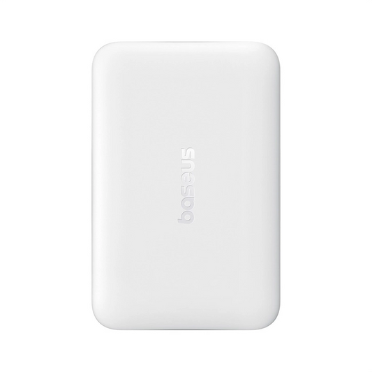 Ekstern trådløs batteri Baseus EnerFill FM11 Ultra-Mini, 10000mAh, 22.5W, PD + FQI, 1 x QI - 1 x USB-C, Hvit P1008210E213-00