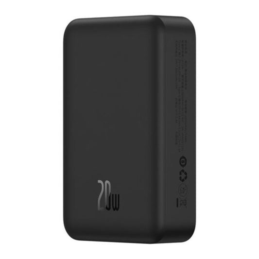 Trådløs ekstern batteri Baseus EnerFill FM41, 20000mAh, 20W, PD - FQI, 1 x QI - 1 x USB-C, Svart E0027U00