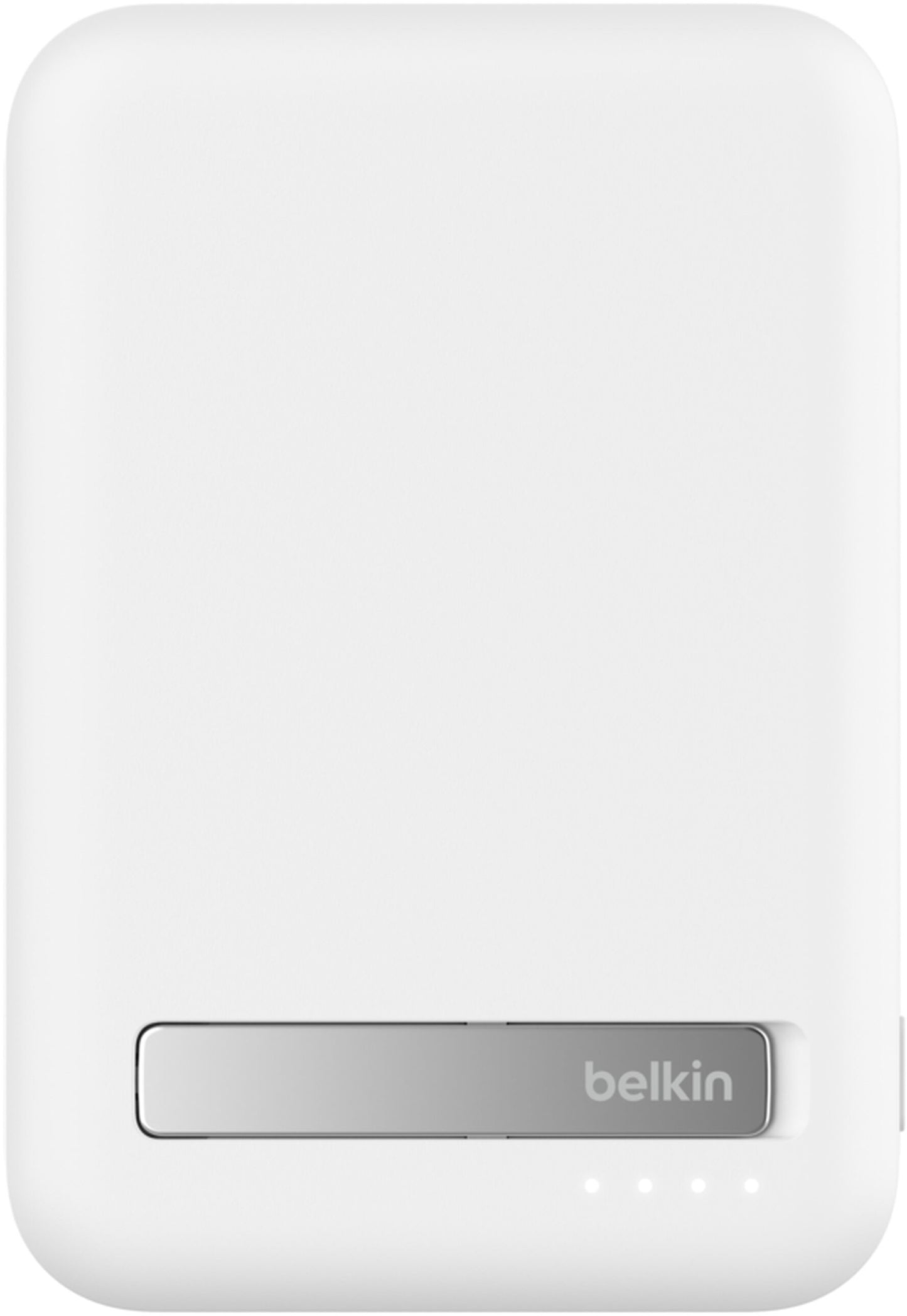 Trådløs ekstern batteripakke Belkin BoostCharge Pro med støtte, 8000mAh, 15W, FQI, 1 x QI - 1 x USB-C, hvit BPD007btWH