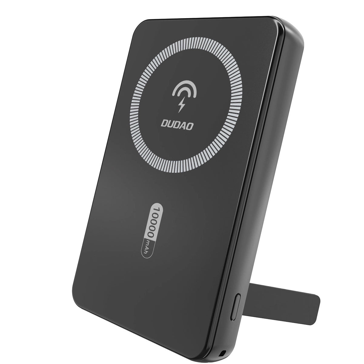 Ekstern trådløs batteri Dudao K14S+, 10000mAh, 22.5W, QC + PD + FQI, 1 x QI - 1 x USB-A - 1 x USB-C, Svart