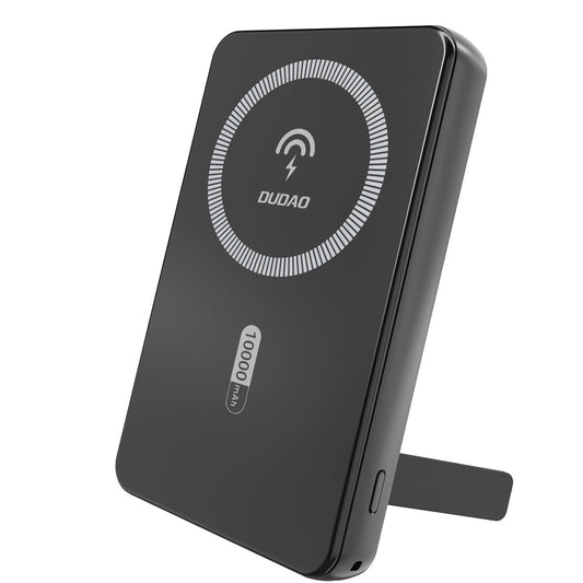 Ekstern trådløs batteri Dudao K14S+, 10000mAh, 22.5W, QC + PD + FQI, 1 x QI - 1 x USB-A - 1 x USB-C, Svart