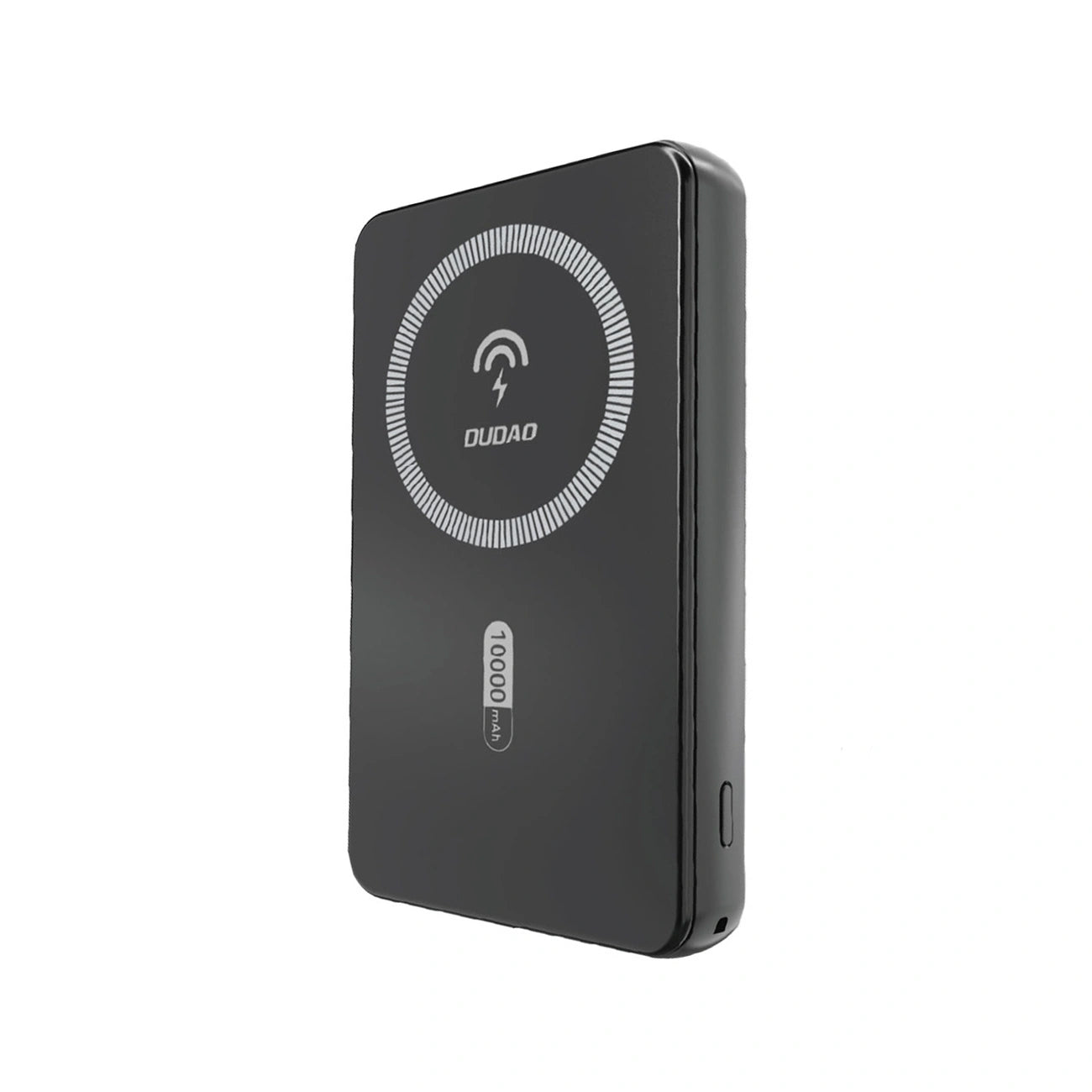 Trådløs ekstern batteripakke Dudao K14S, 5000mAh, 20W, QC + PD + FQI, 1 x QI - 1 x USB-A - 1 x USB-C, Svart