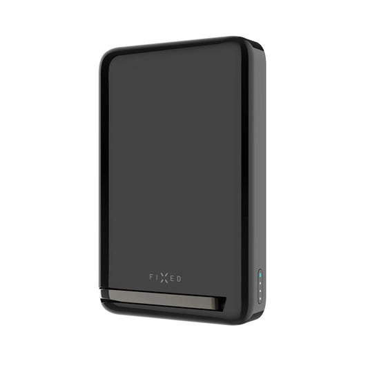Ekstern trådløs batteri Fixed MagZen 10 Pro, 10000mAh, 30W, PD + FQI, 1 x QI - 1 x USB-C, Svart
