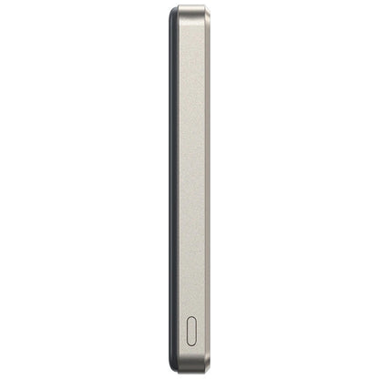 Ekstern trådløs batteri Joyroom JR-PBM08 Pro, 10000mAh, 20W, PD + FQI, 1 x QI - 1 x USB-C, Beige