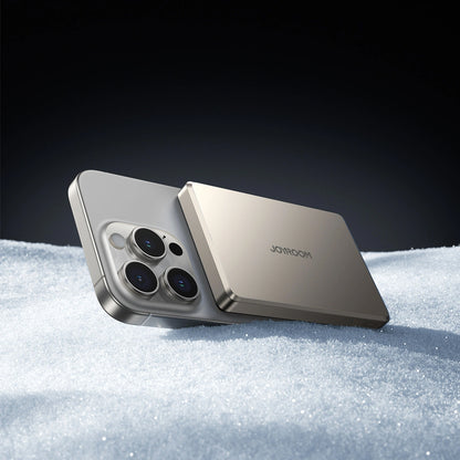 Trådløs ekstern batteri Joyroom JR-PBM08 Pro, 10000mAh, 22,5W, PD + FQI, 1 x QI - 2 x USB-C, Beige