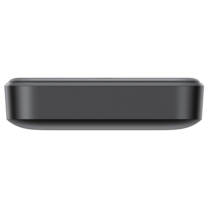 Ekstern trådløs batteri Joyroom JR-W020, 10000mAh, 20W, QC + PD + FQI, 1 x QI - 1 x USB-A - 1 x USB-C, Svart