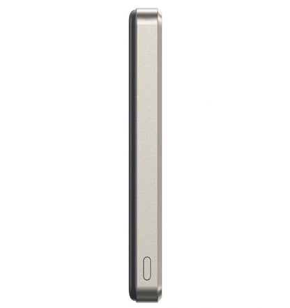 Trådløs ekstern batteri Joyroom JR-PBM08 Pro, 10000mAh, 22,5W, PD + FQI, 1 x QI - 2 x USB-C, Beige