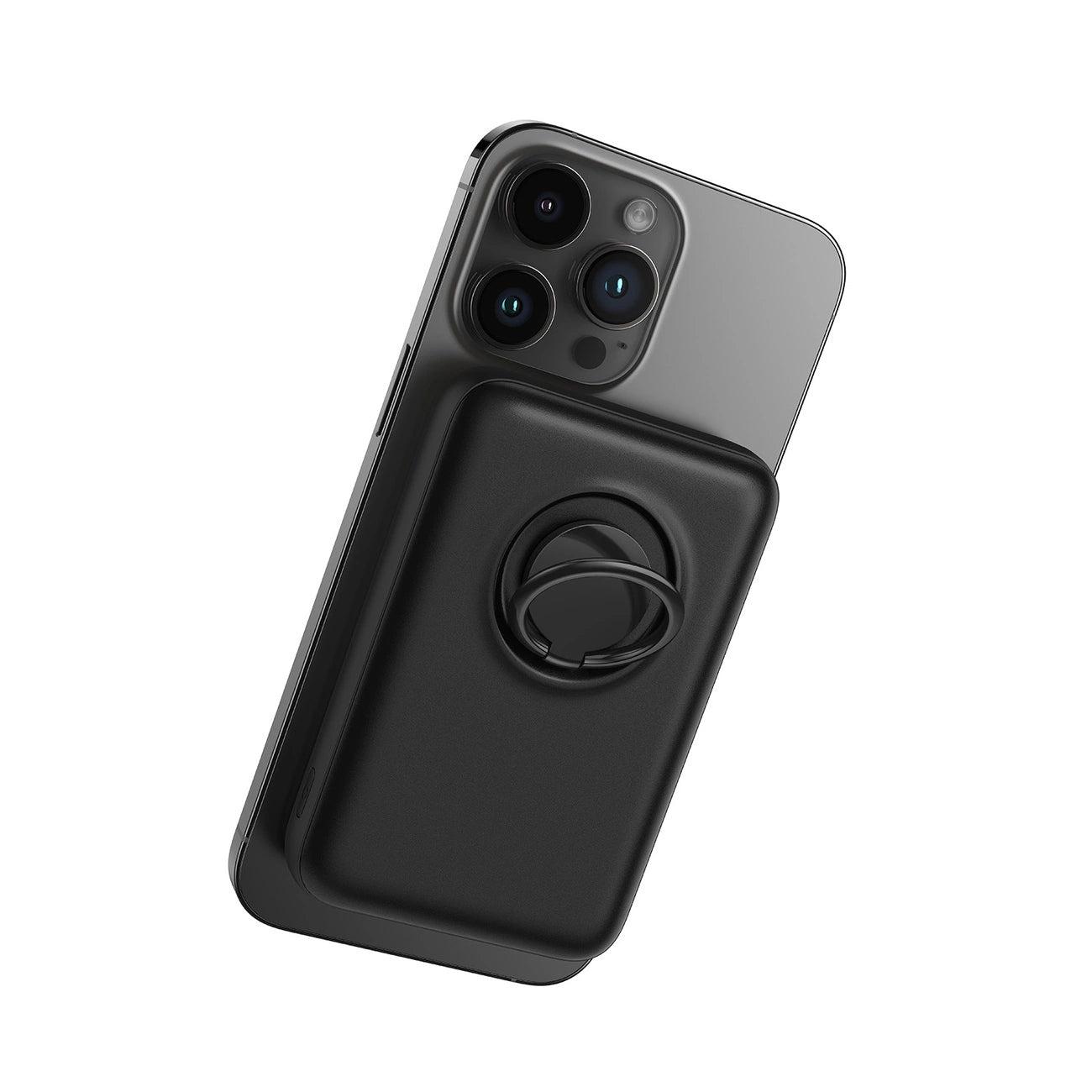 Ekstern trådløs batteri Joyroom JR-W050, 10000mAh, 20W, QC + PD + FQI, 1 x QI - 1 x USB-A - 1 x USB-C, Svart
