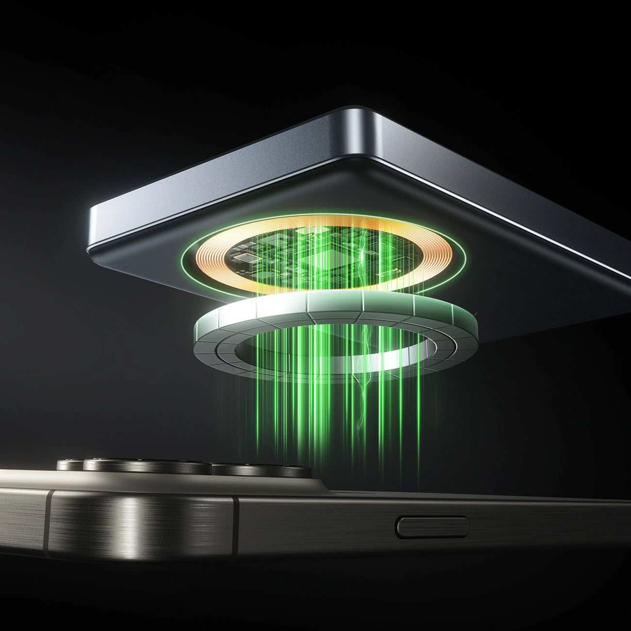 Joyroom JR-PBM08 Pro trådløs ekstern batteri, 10000mAh, 22.5W, PD + FQI, 1 x QI - 2 x USB-C, grå