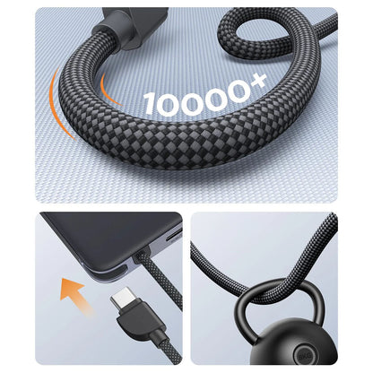 UGREEN PB570 trådløs powerbank (75982B), 10 000 mAh, 30 W, PD + FQI, 1 x Qi – 2 x USB-C, grå