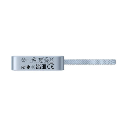 Trådløs Ekstern Batteri UGREEN MagFlow PB773 (65958B), 10000mAh, 25W, PD + FQI, 1 x QI - 2 x USB-C, Blå