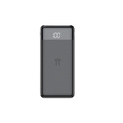 Ekstern batteri Veger L11, 10000mAh, 2 x USB-A, Svart