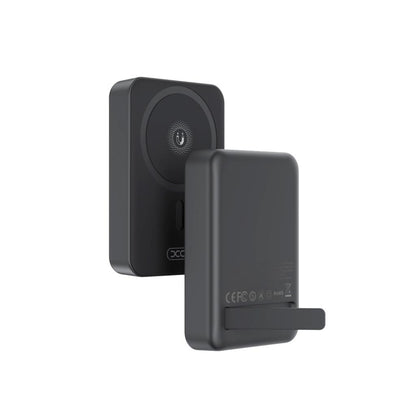 Trådløst Eksternt Batteri XO Design PR231, 10000mAh, 20W, PD + FQI, 1 x QI - 1 x USB-C, Svart