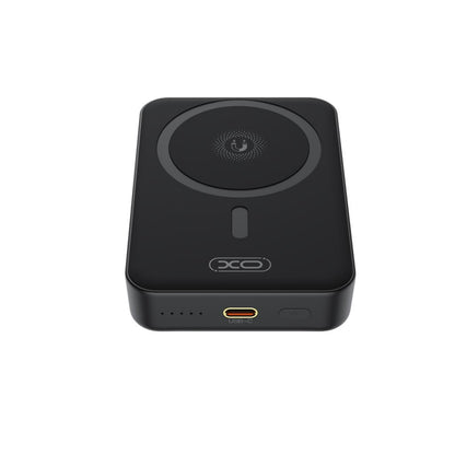 Trådløst Eksternt Batteri XO Design PR231, 10000mAh, 20W, PD + FQI, 1 x QI - 1 x USB-C, Svart