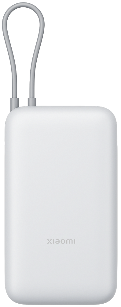 Xiaomi Ekstern Batteri, 20000mAh, 22.5W, QC + PD, 1 x USB-A - 2 x USB-C, Sølv BHR9738GL