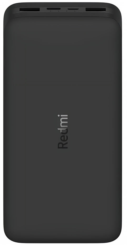 Xiaomi Ekstern Batteri, 20000mAh, 18W, QC, 2 x USB-A, Svart PB200LZM