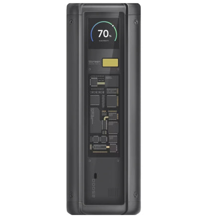 Ekstern Batteri Xiaomi HyperCharge, 25000mAh, 212W, QC + PD, 1 x USB-A - 2 x USB-C, Svart BHR9970GL