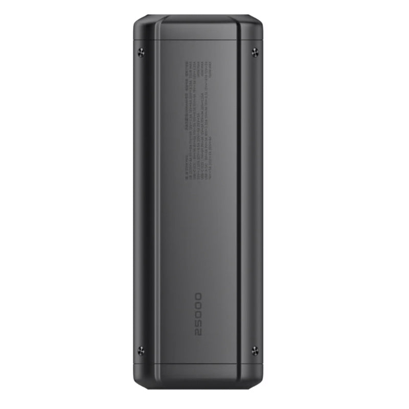 Ekstern Batteri Xiaomi HyperCharge, 25000mAh, 212W, QC + PD, 1 x USB-A - 2 x USB-C, Svart BHR9970GL