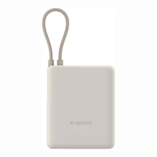 Ekstern batteri Xiaomi PB1033MI, 10000mAh, 33W, QC + PD, 1 x USB-A - 2 x USB-C, Beige BHR9333GL