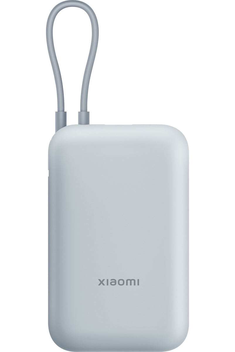 Xiaomi Pocket Ekstern Batteri, 10000mAh, 22.5W, QC + PD, 1 x USB-A - 2 x USB-C, Blå BHR9073GL