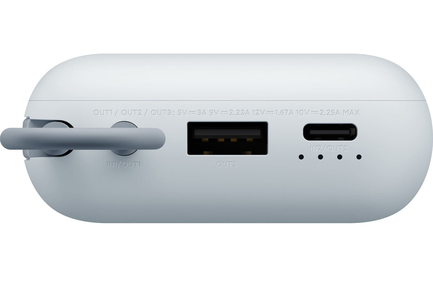 Xiaomi Pocket Ekstern Batteri, 10000mAh, 22.5W, QC + PD, 1 x USB-A - 2 x USB-C, Blå BHR9073GL