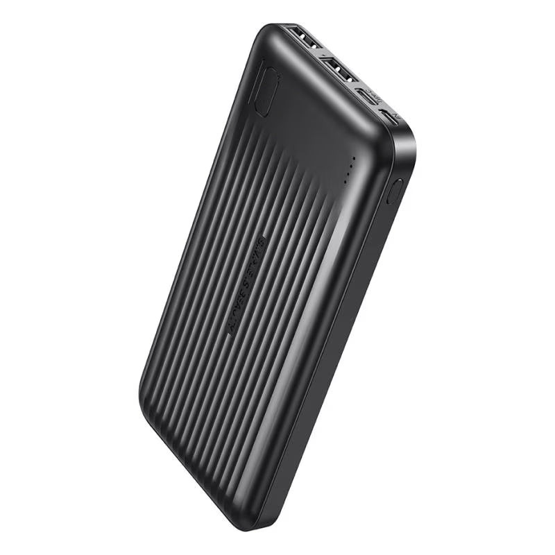 Ekstern Batteri XO Design PB301, 10000mAh, 10W, 2 x USB-A, Svart