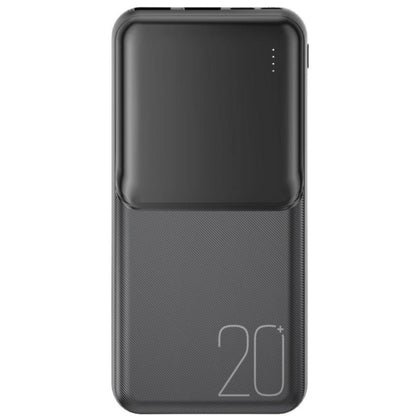 Ekstern Batteri XO Design PR252, 20000mAh, 10W, 2 x USB-A, Svart