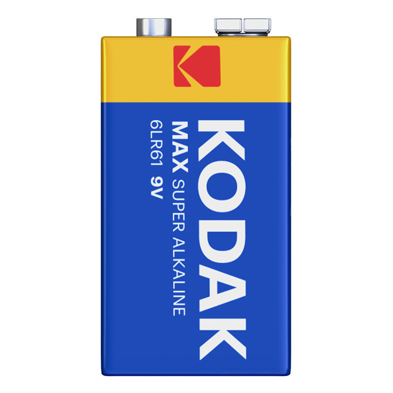 Batteri Kodak Max Alkaline, 6LR61 (9V)
