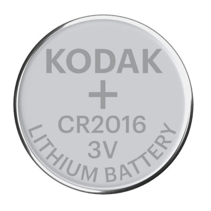 Kodak Max Lithium-batteri, CR2016, sett med 2 stk