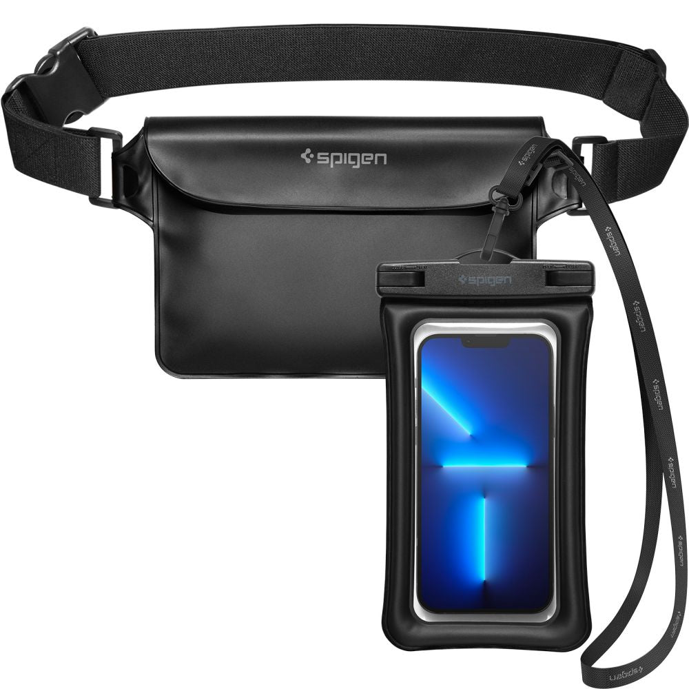 Vanntett universaltui og veske Spigen A621, svart AMP04533
