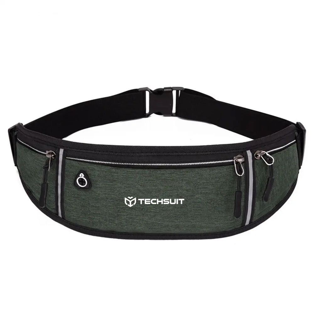Techsuit CWB3 belteveske, universell, grønn
