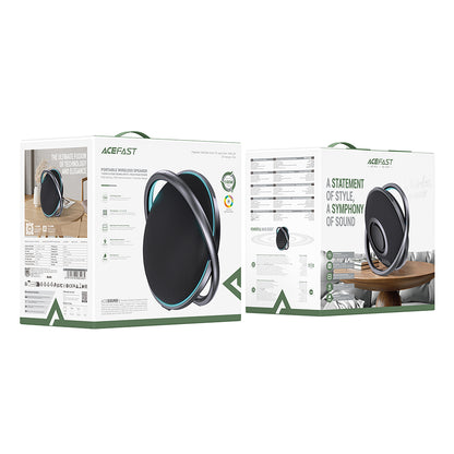 Bluetooth-høyttaler Acefast K5 Pro, 100W, RGB, vanntett, svart