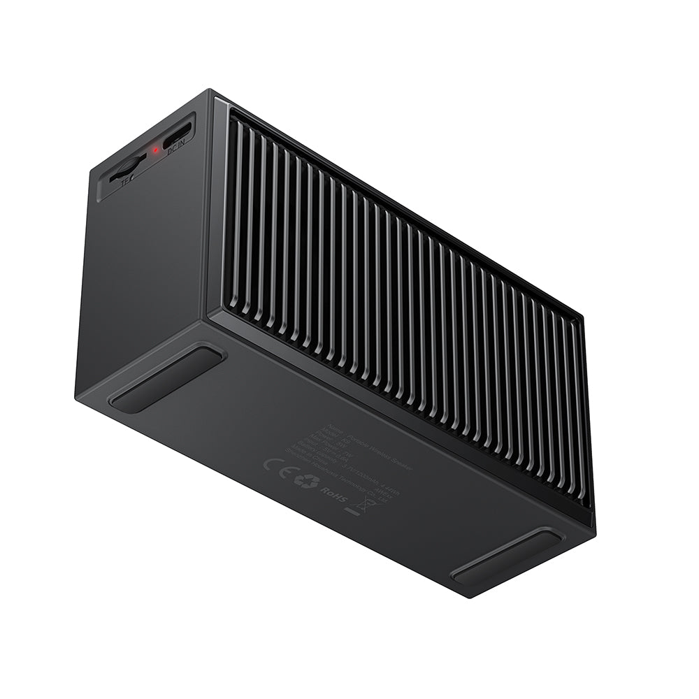 Bluetooth-høyttaler Acefast K9 Go, 7W, TWS, RGB, vanntett, svart